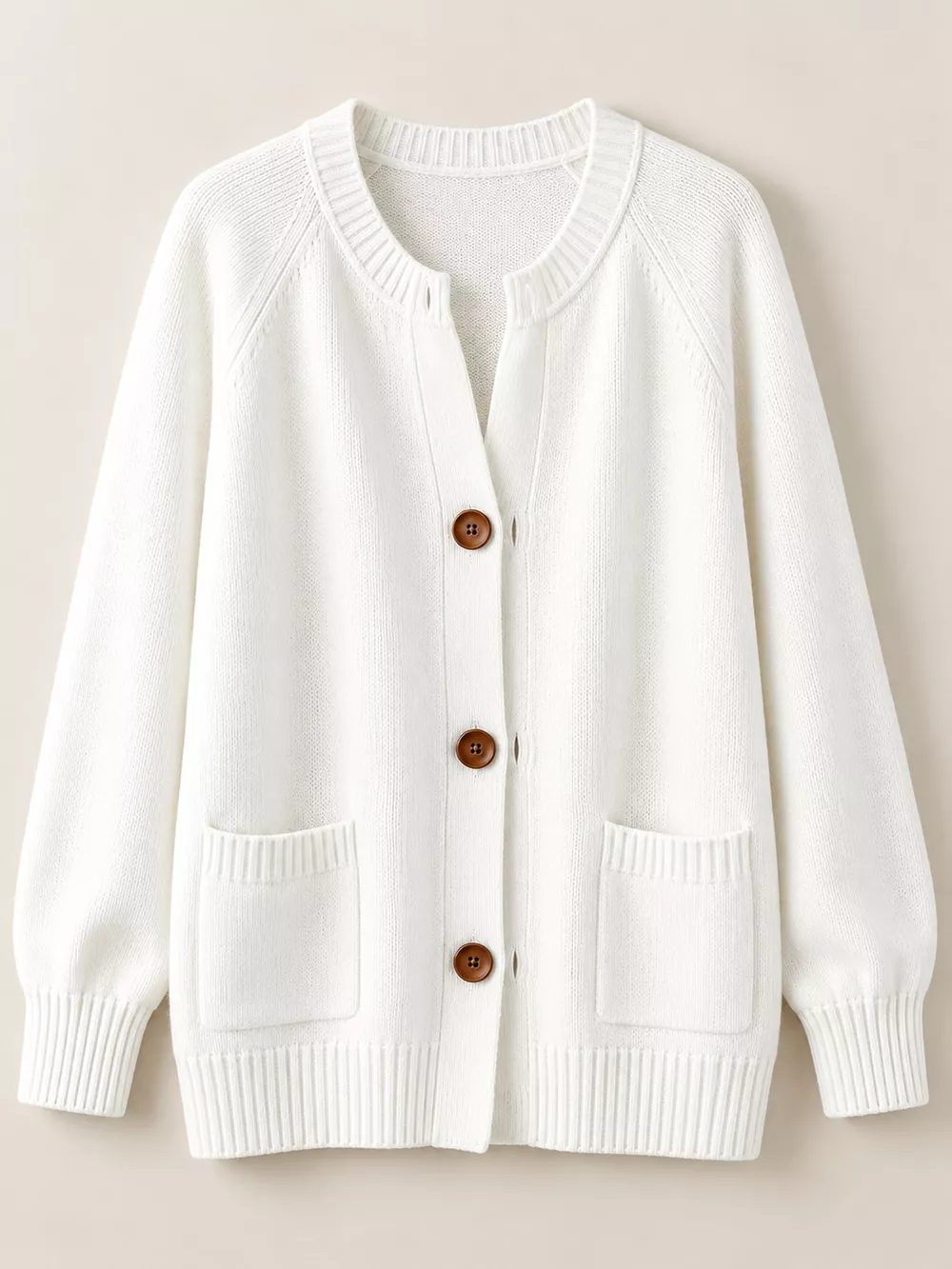 Full Size Button-Down Knit Cardigan Plus Size, image 17