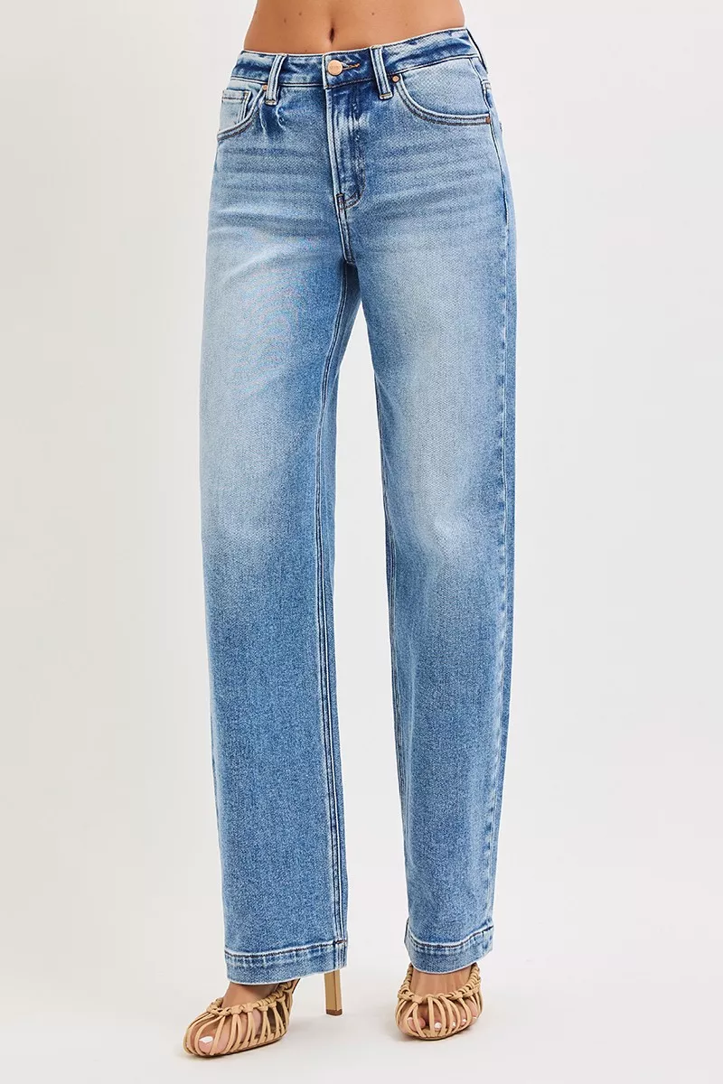 High Rise Wide Baggy Jeans, image 3