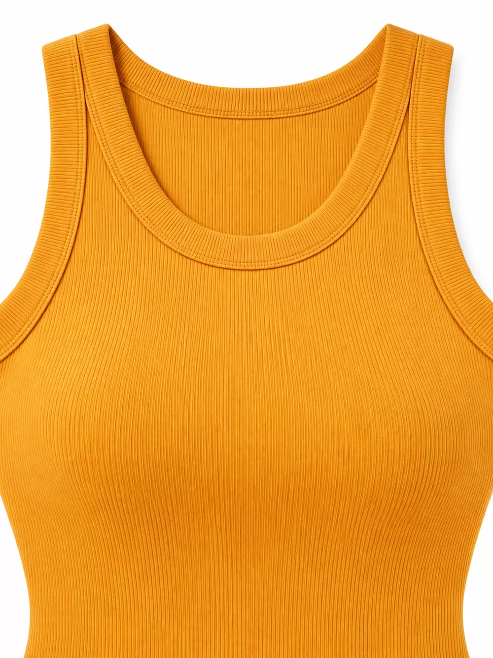 Full Size Ribbed Knit Slim-Fit Tank Top Plus Size, image 36