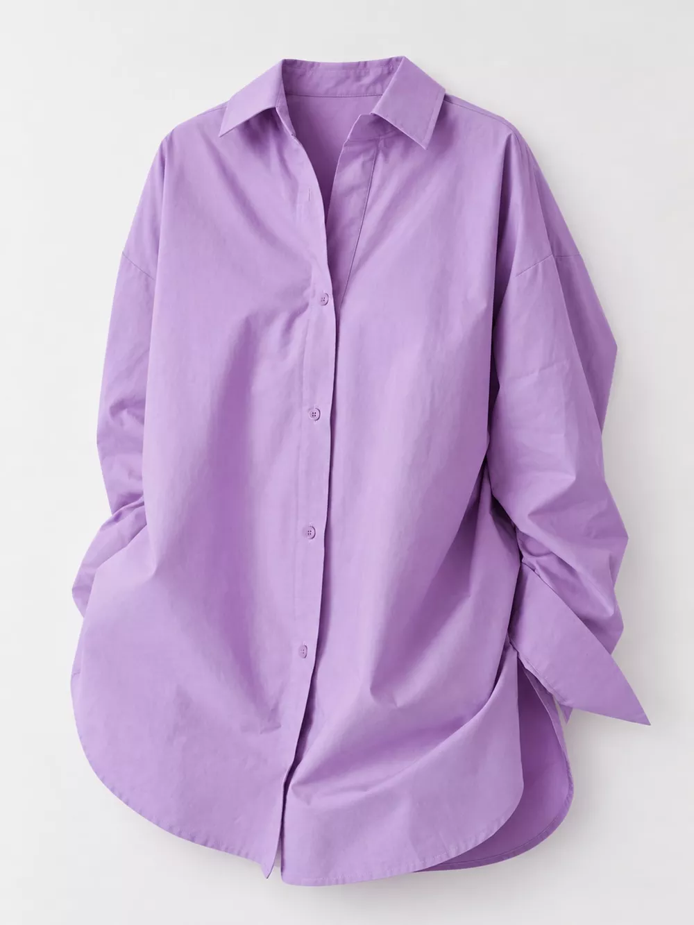 Full Size Oversized Button-Down Long Sleeve Shirt Plus Size, image 19