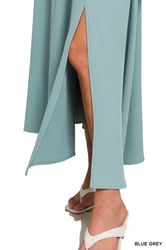 Heavy Woven Span Crop Tee & Skirt Set, image 7