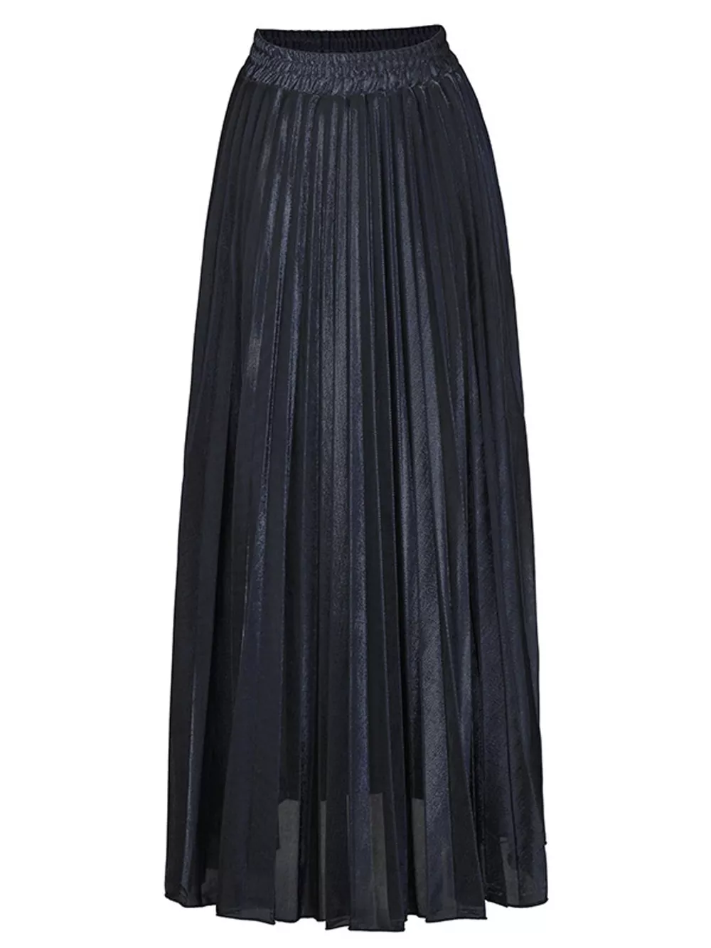 High-Waisted Pleated Maxi Skirt, image 24