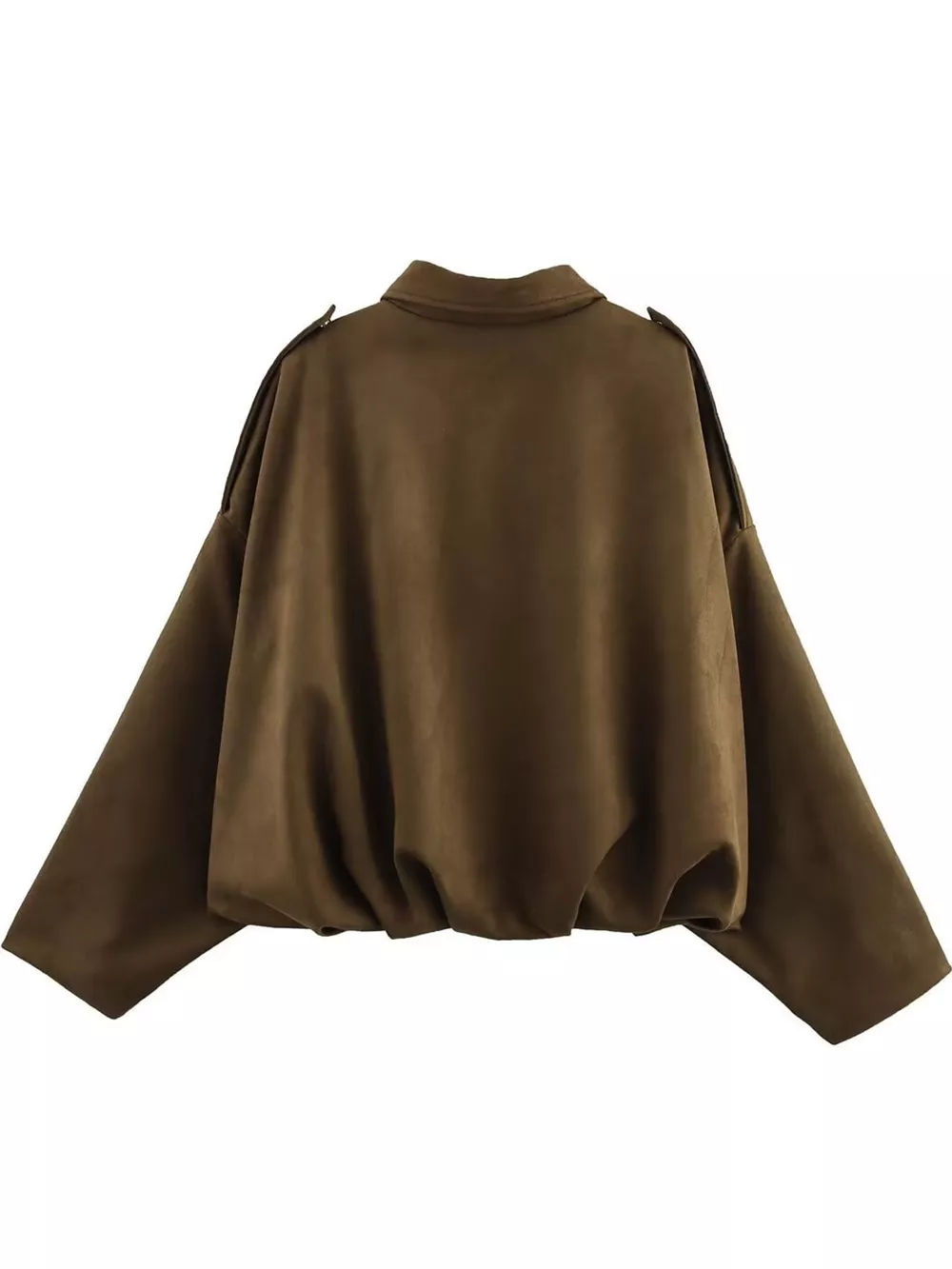 Zip Up Dropped Shoulder Jacket, image 12