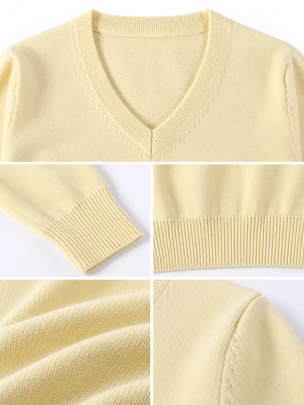 Full Size V-Neck Long Sleeve Sweater Plus Size, image 7