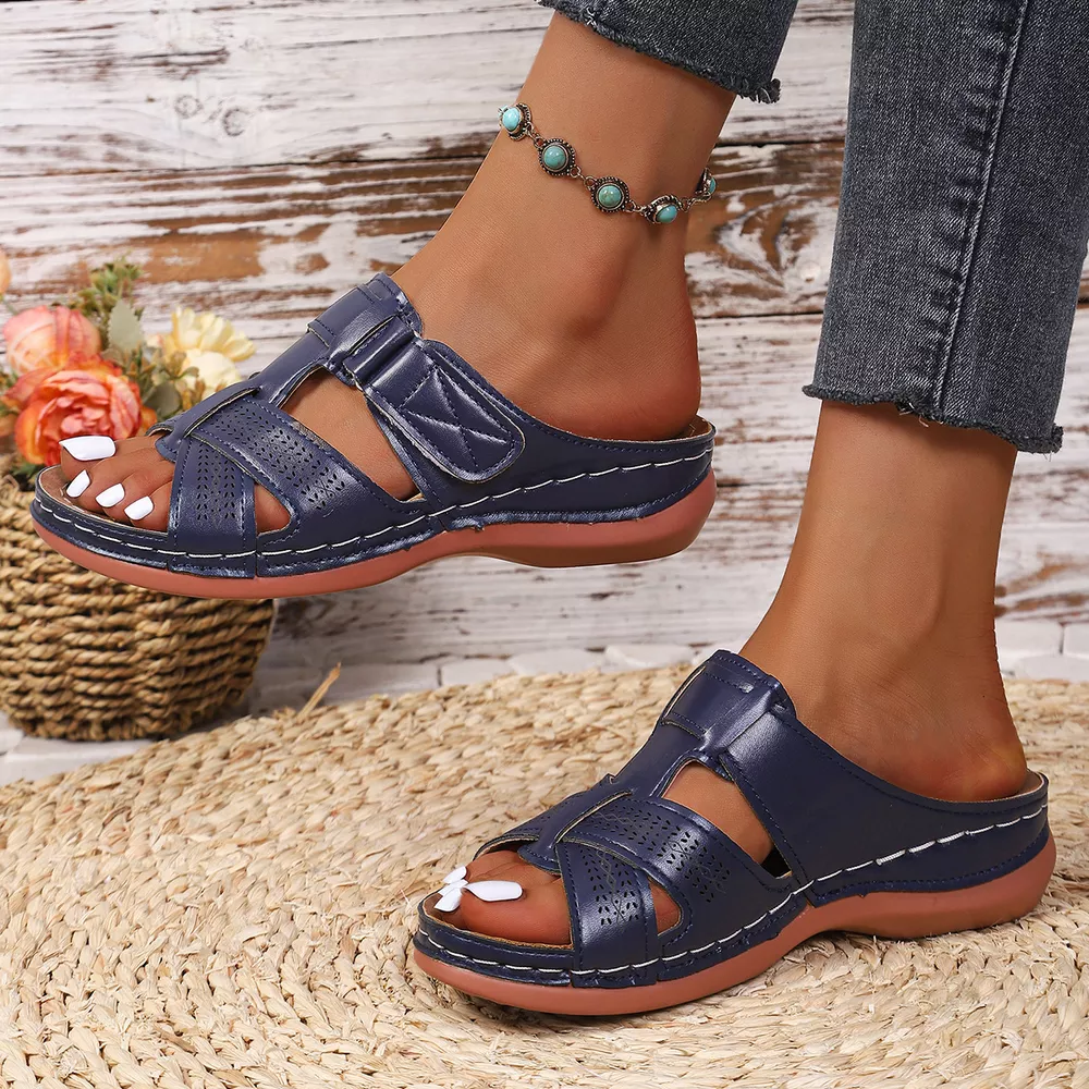 Open Toe Flats Sandals, image 6