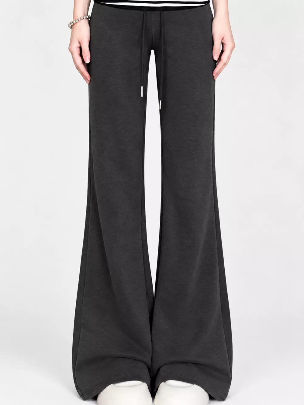 High-Waisted Wide-Leg Flare Pants, image 5
