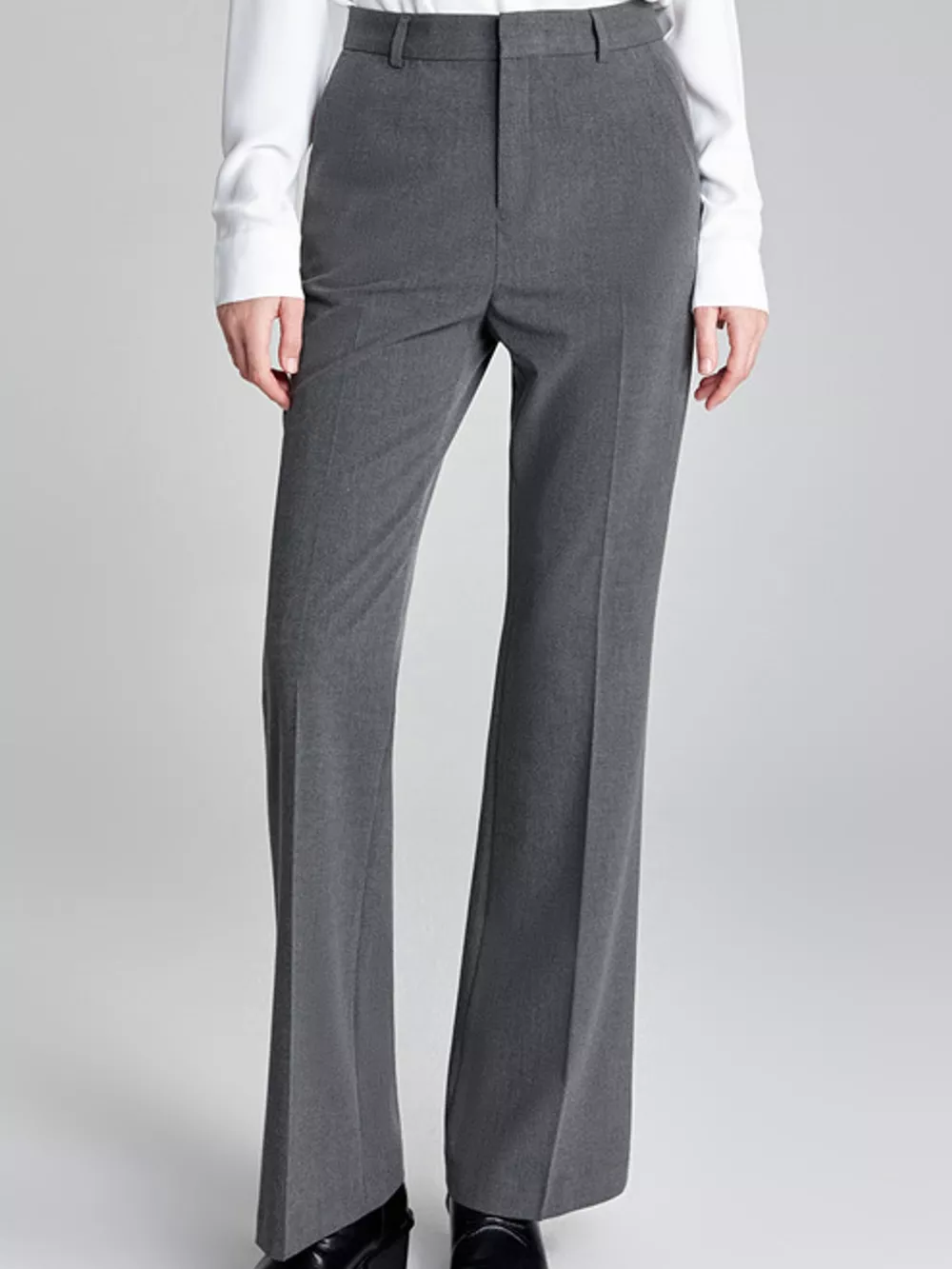 High-Waisted Straight-Leg Pants, image 10