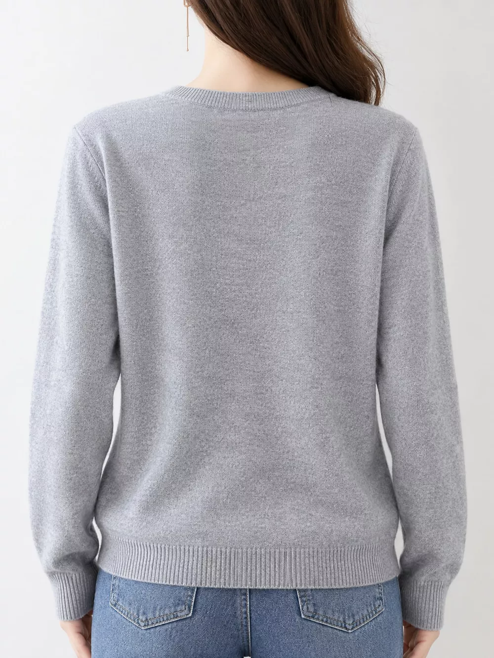 Crew Neck Button-Down Cardigan, image 13
