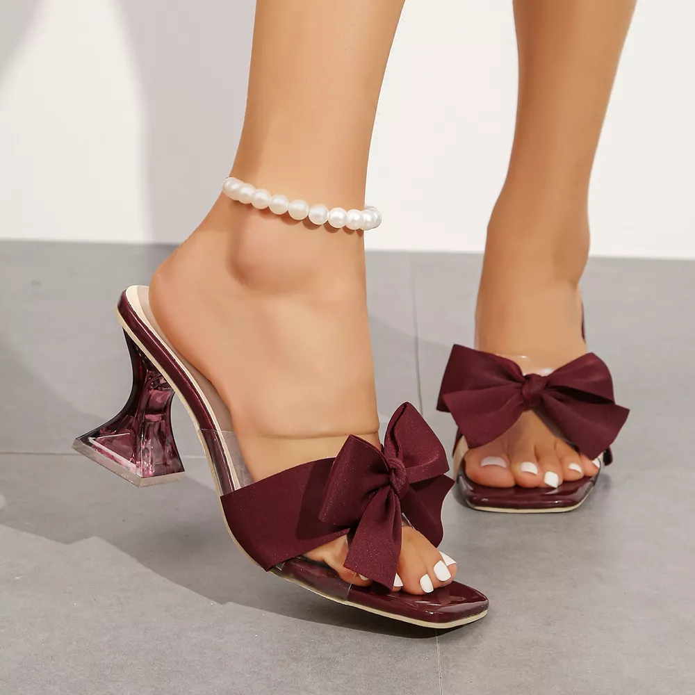 Open Toe Bow Sandals, image 8