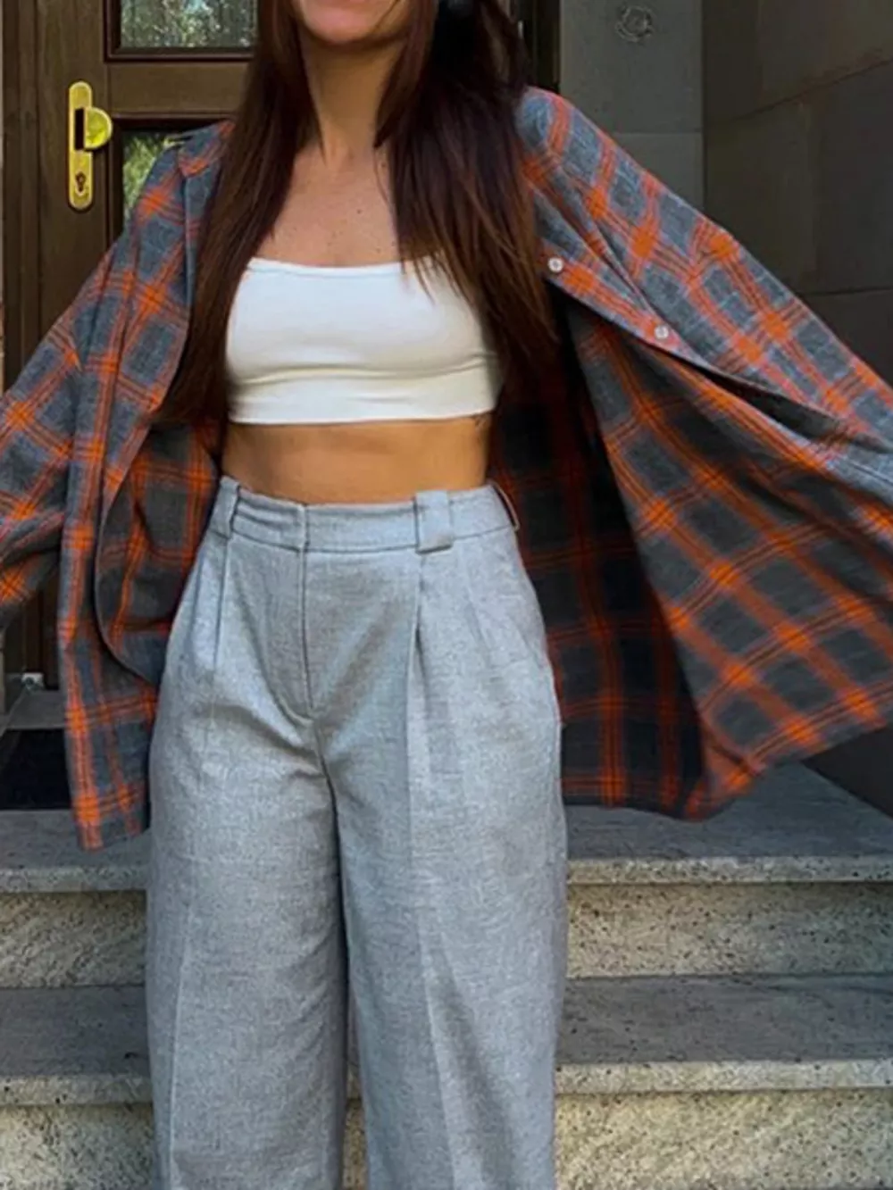 Plaid Button Up Shirt, image 17