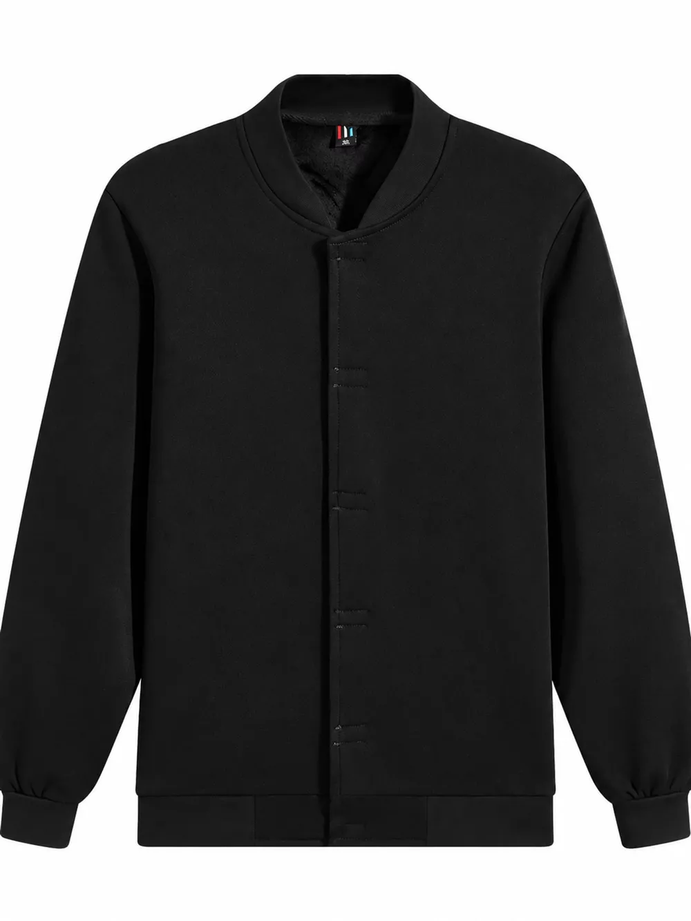 Men's Plus Size Zip Up Long Sleeve Sweatshirt, image 9