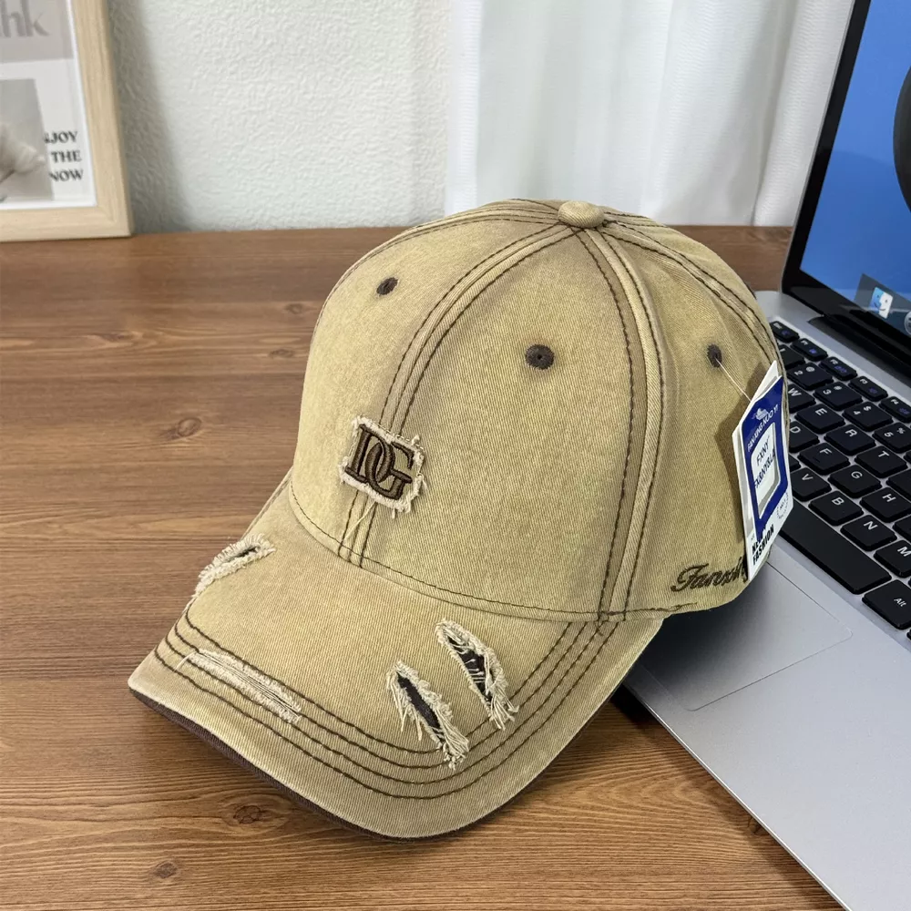Distressed Causal Baseball Cap, image 3