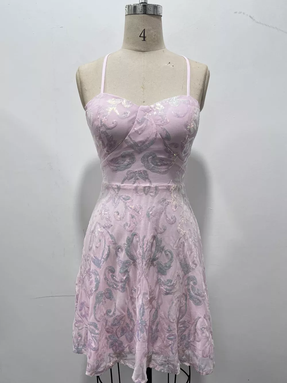 Sequin Embellished Mini Dress, image 24