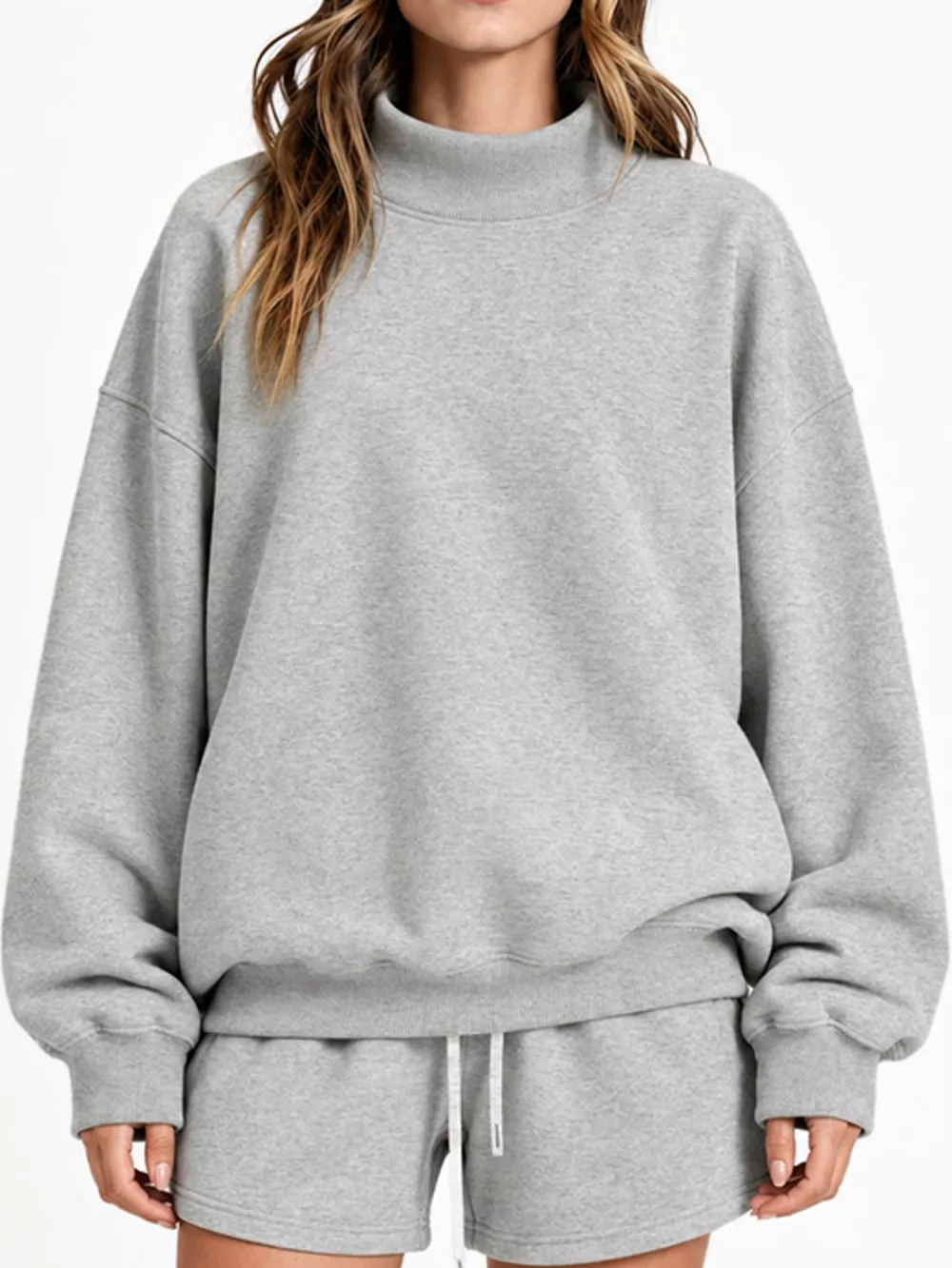 Oversized Dropped Shoulder Sweatshirt, image 9