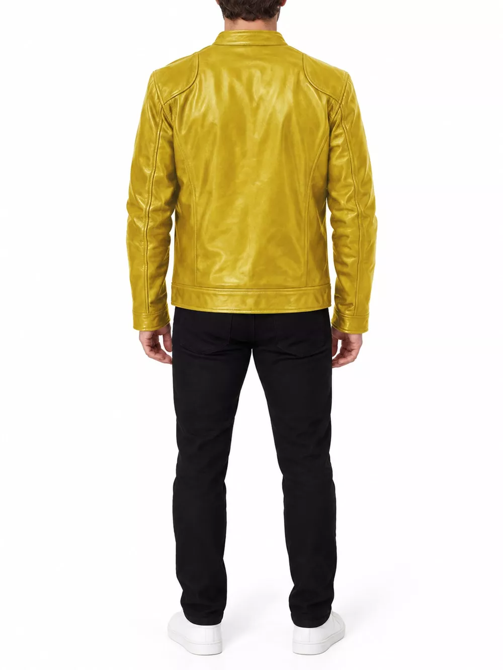 Men's Full Size Faux Leather Zip Up Jacket Plus Size, image 78