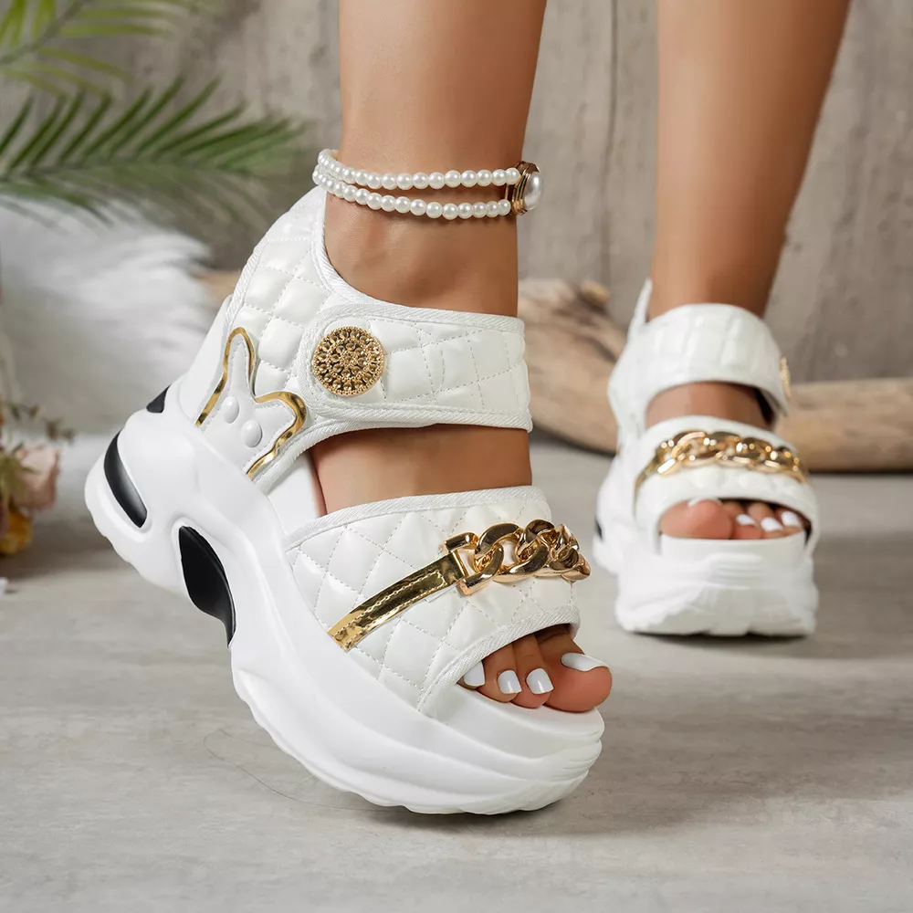 Open Toe Platform Sandals, image 4