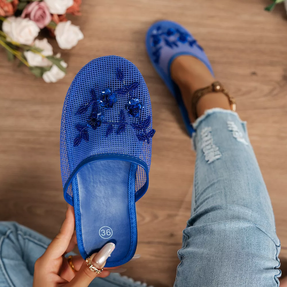 Round Toe Flats Sandals, image 3