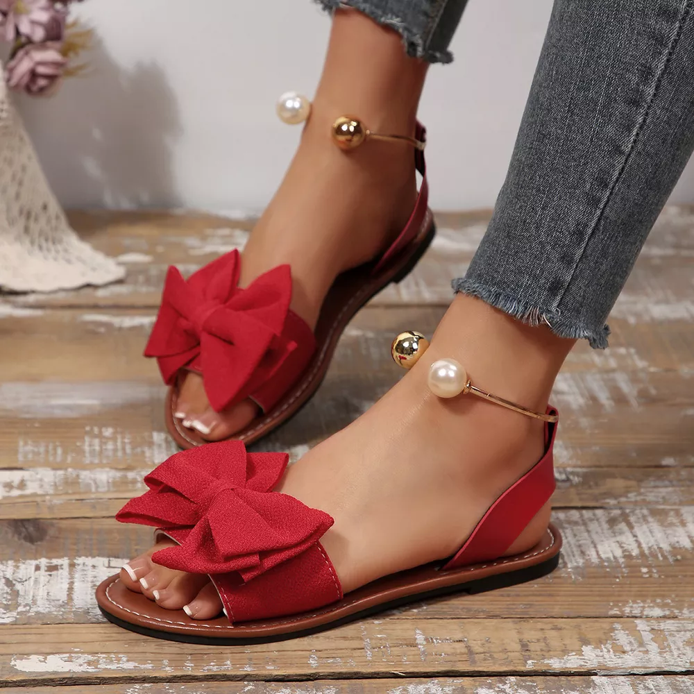 Bow Open Toe Sandals, image 13