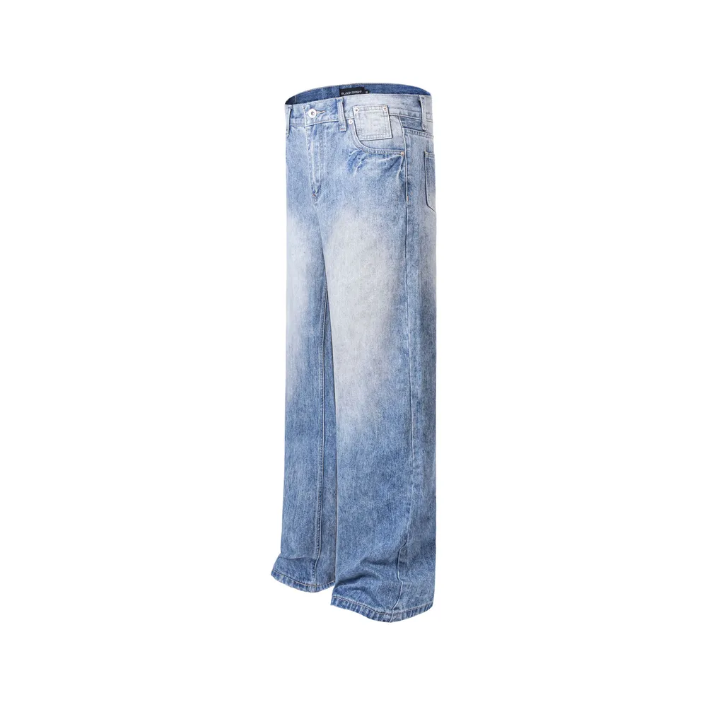 Men's Wide Leg Jeans, image 2