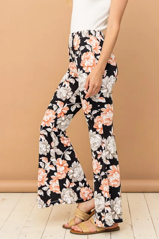 Wrinkle-Free Stretch Bell Bottom Flare Pants, image 2