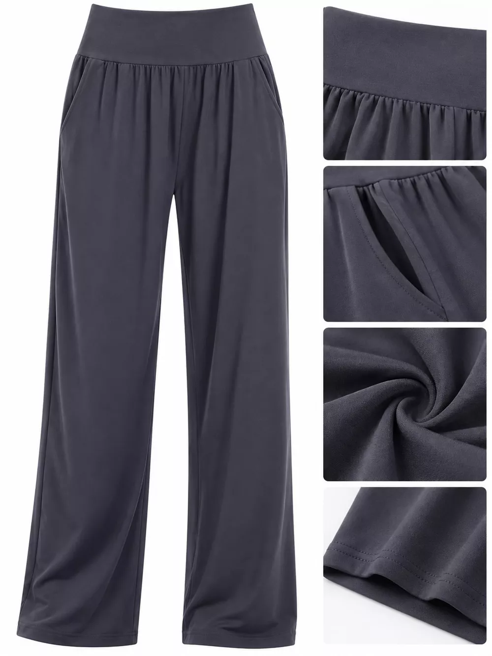 High-Waisted Wide-Leg Pants, image 10