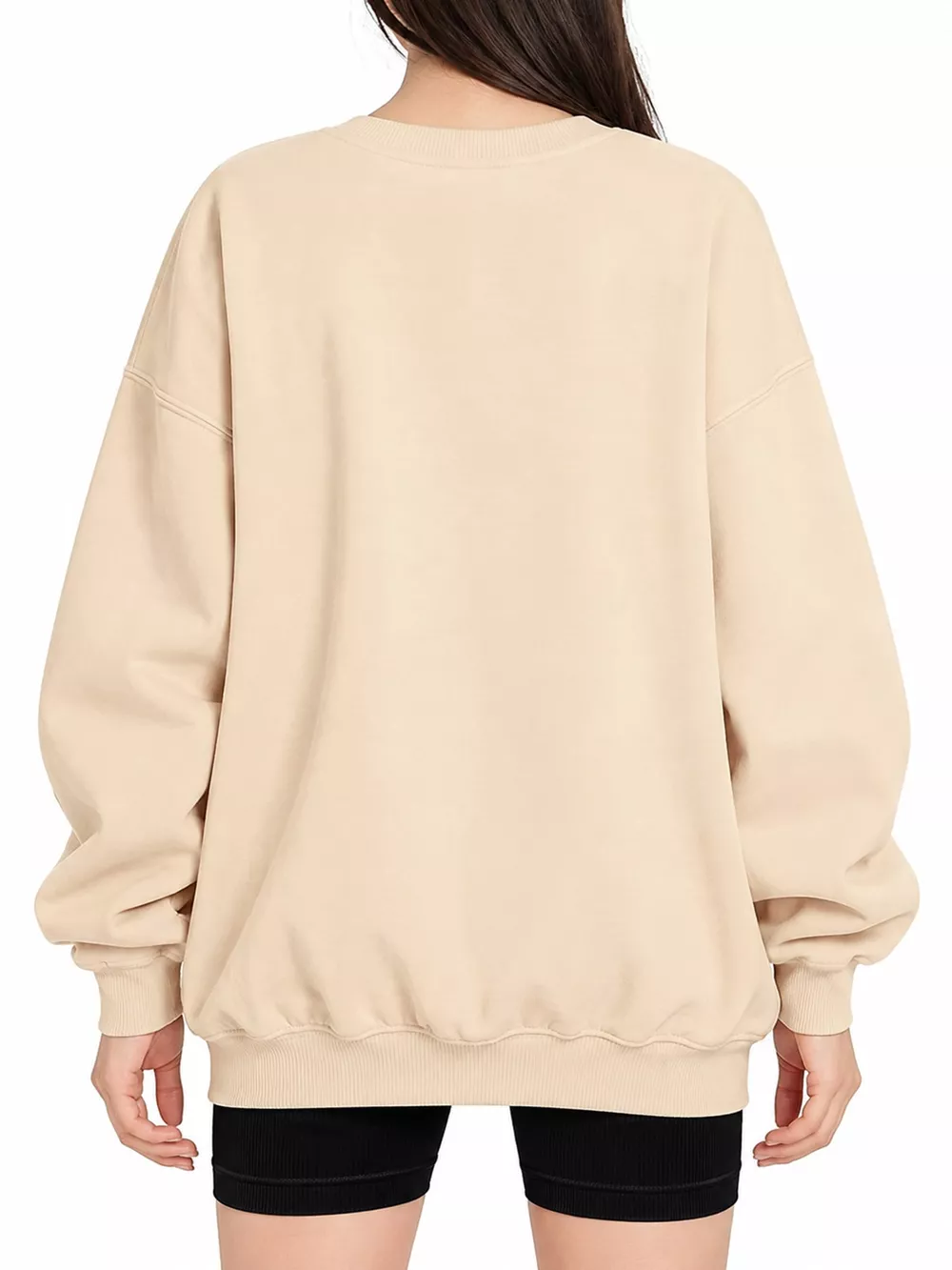 Full Size Crew Neck Dropped Shoulder Sweatshirt Plus Size, image 14