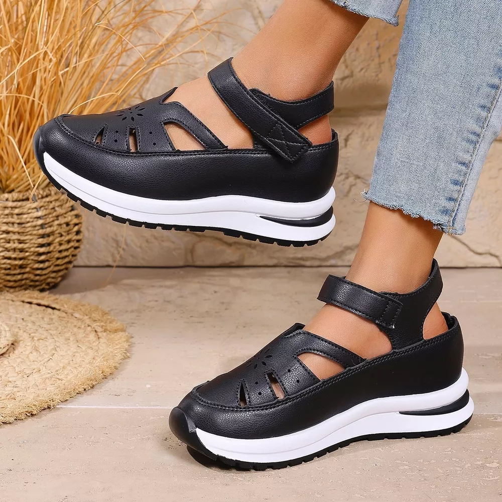Round Toe Platform Sandals, image 6