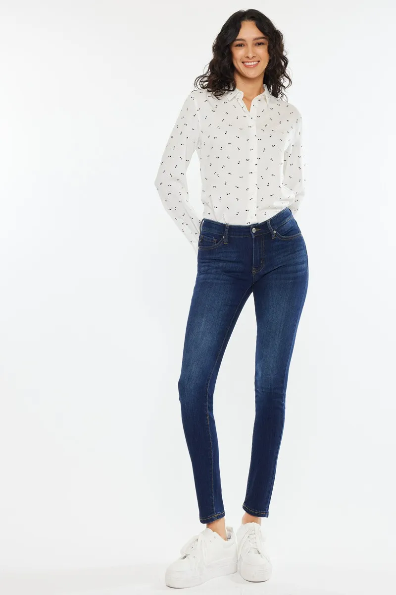 Mid Rise Super Skinny Jeans