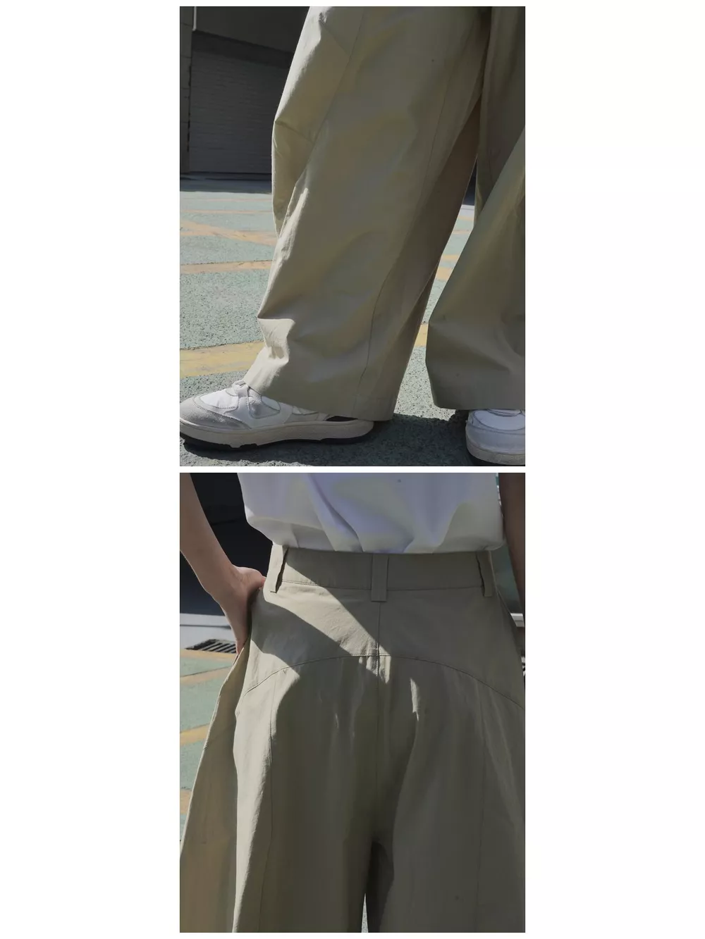 Wide-Leg Casual Pants, image 9
