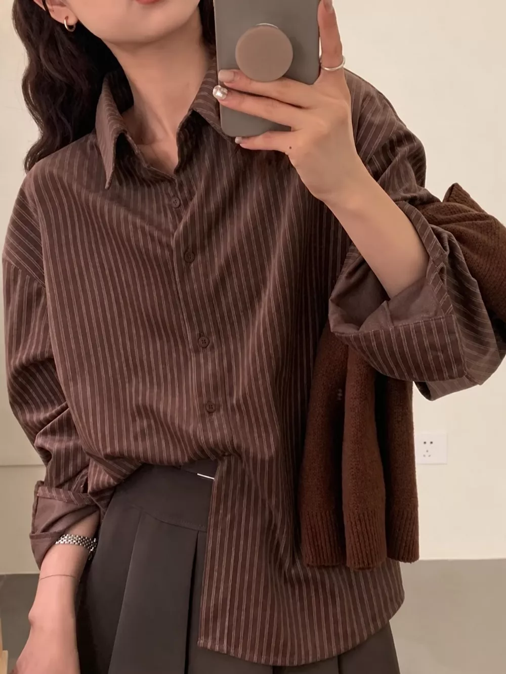 Striped Button-Down Shirt, image 10