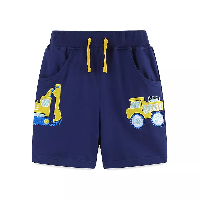 Children's Vehicle Print T-Shirt and Shorts Set, image 3