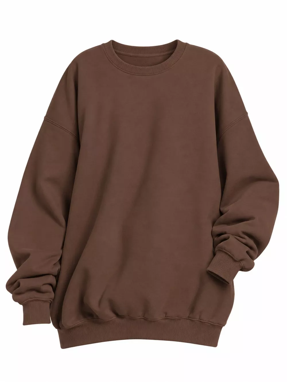 Full Size Crew Neck Dropped Shoulder Sweatshirt Plus Size, image 18