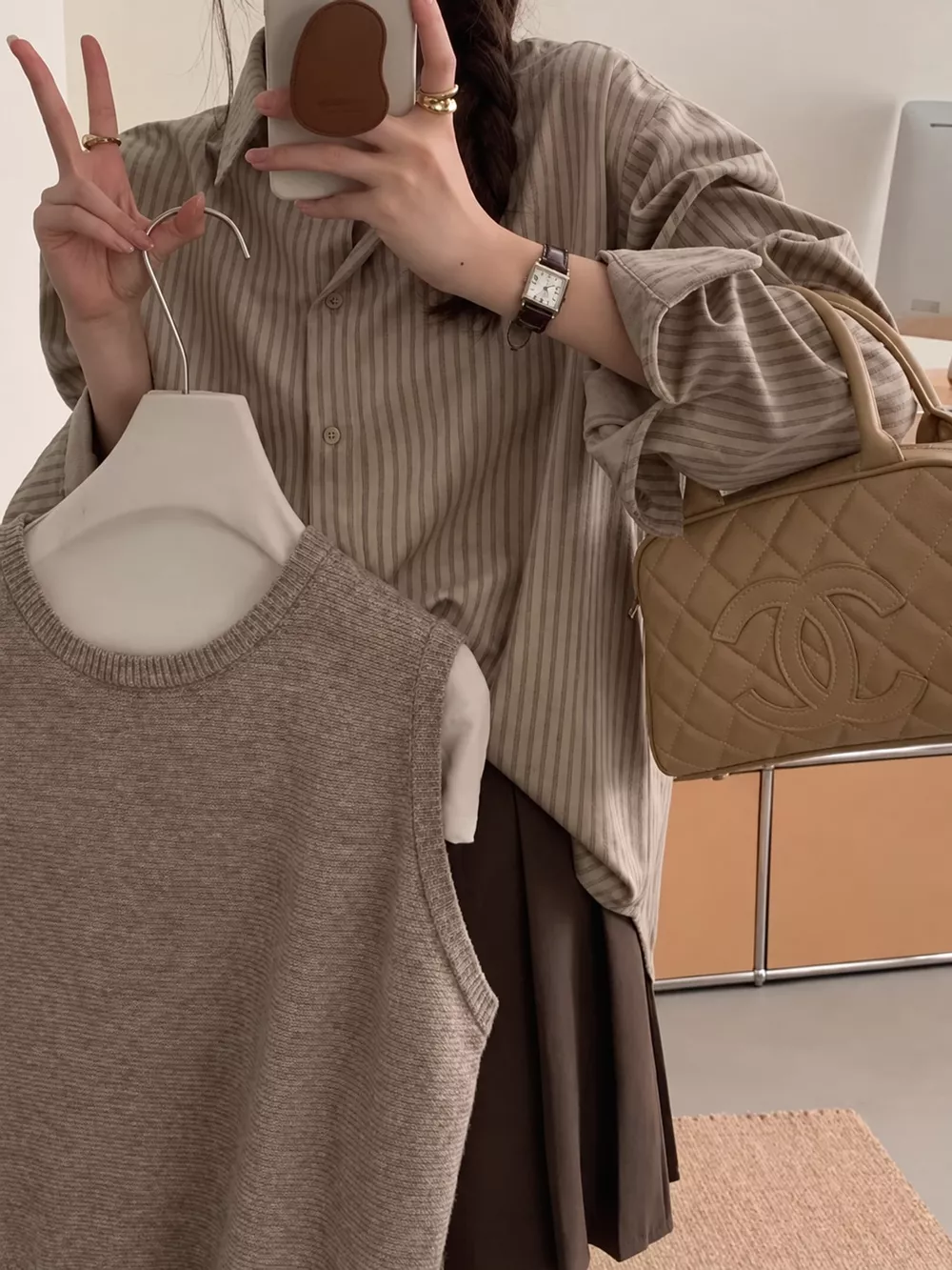 Striped Button-Down Shirt, image 6