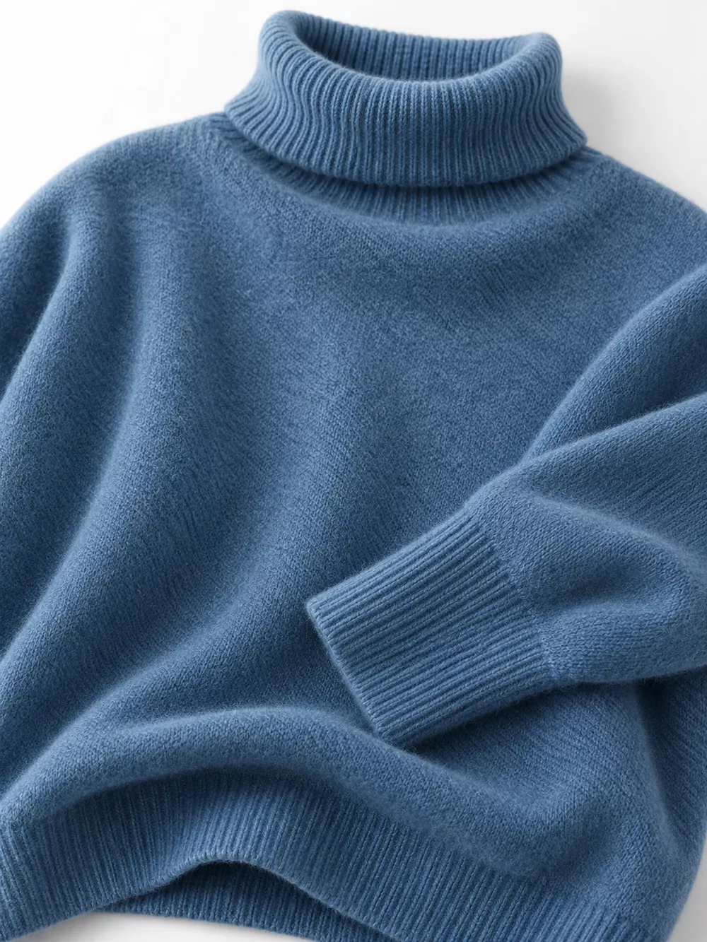 Turtleneck Dropped Shoulder Sweater, image 39