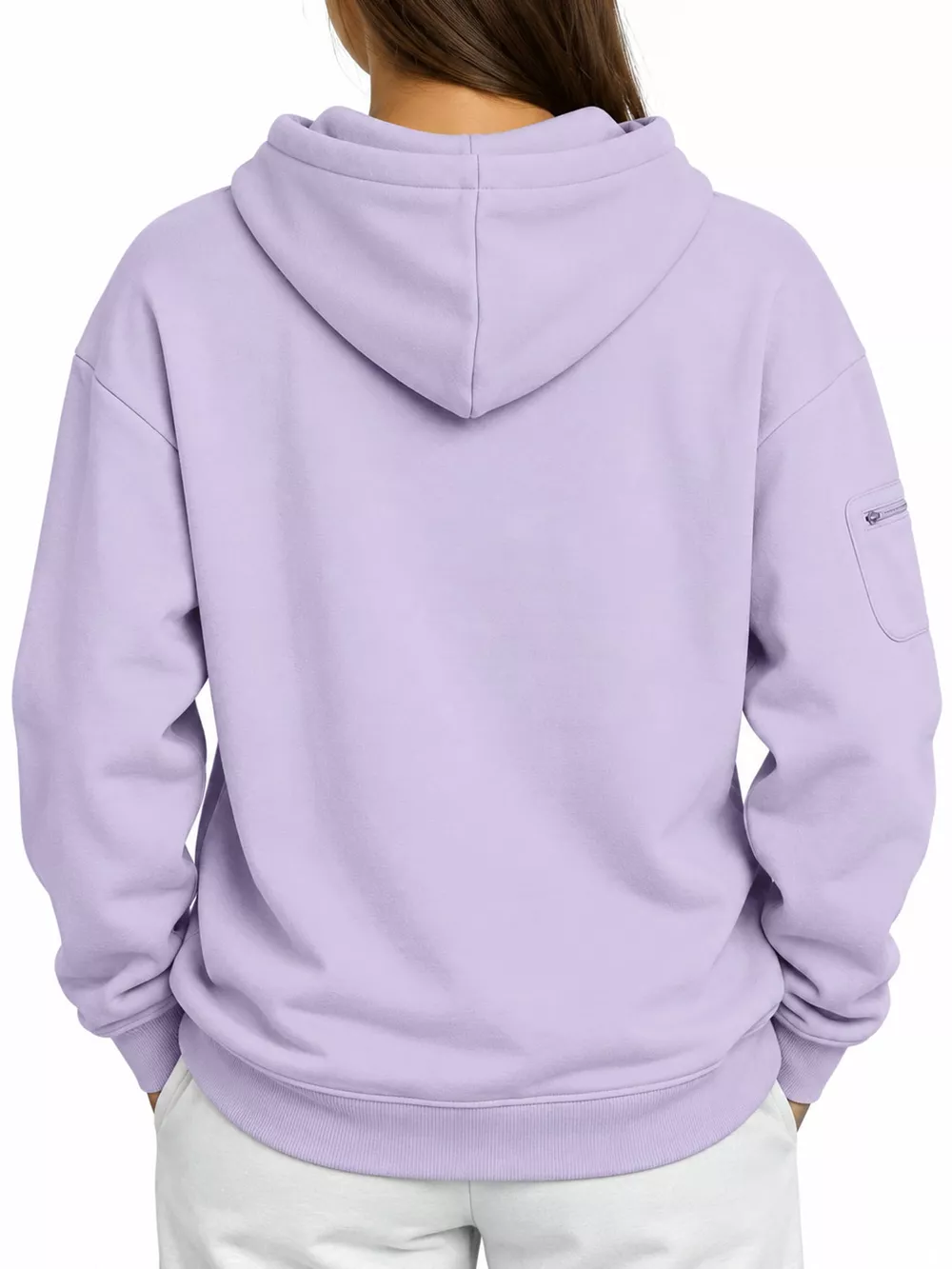 Full Size Cat Pouch Drawstring Hoodie Plus Size, image 31