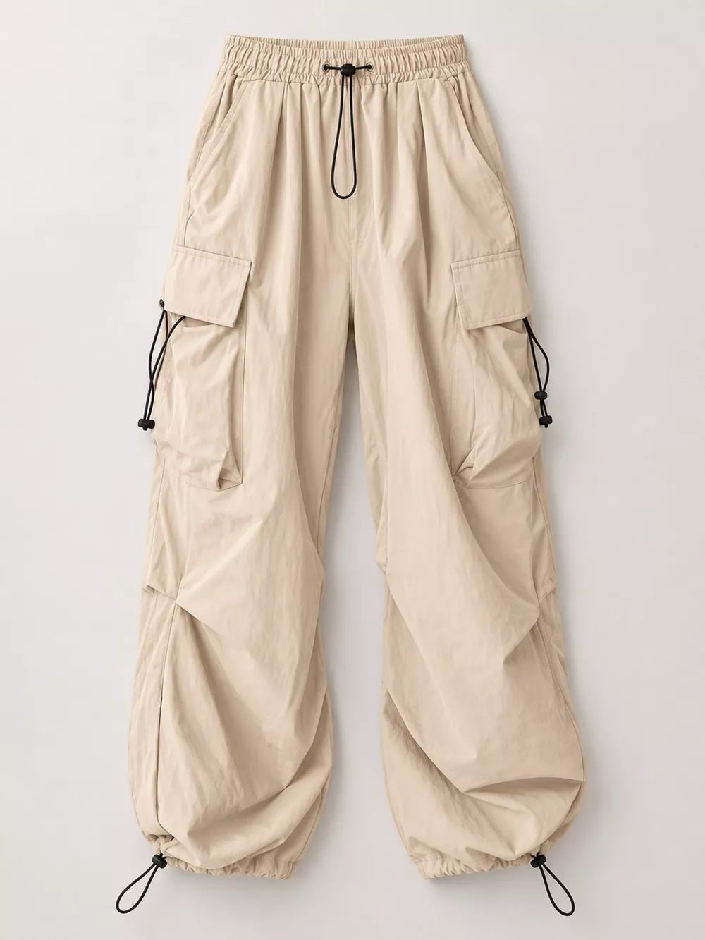 Full Size Drawstring Cargo Pants Plus Size, image 8