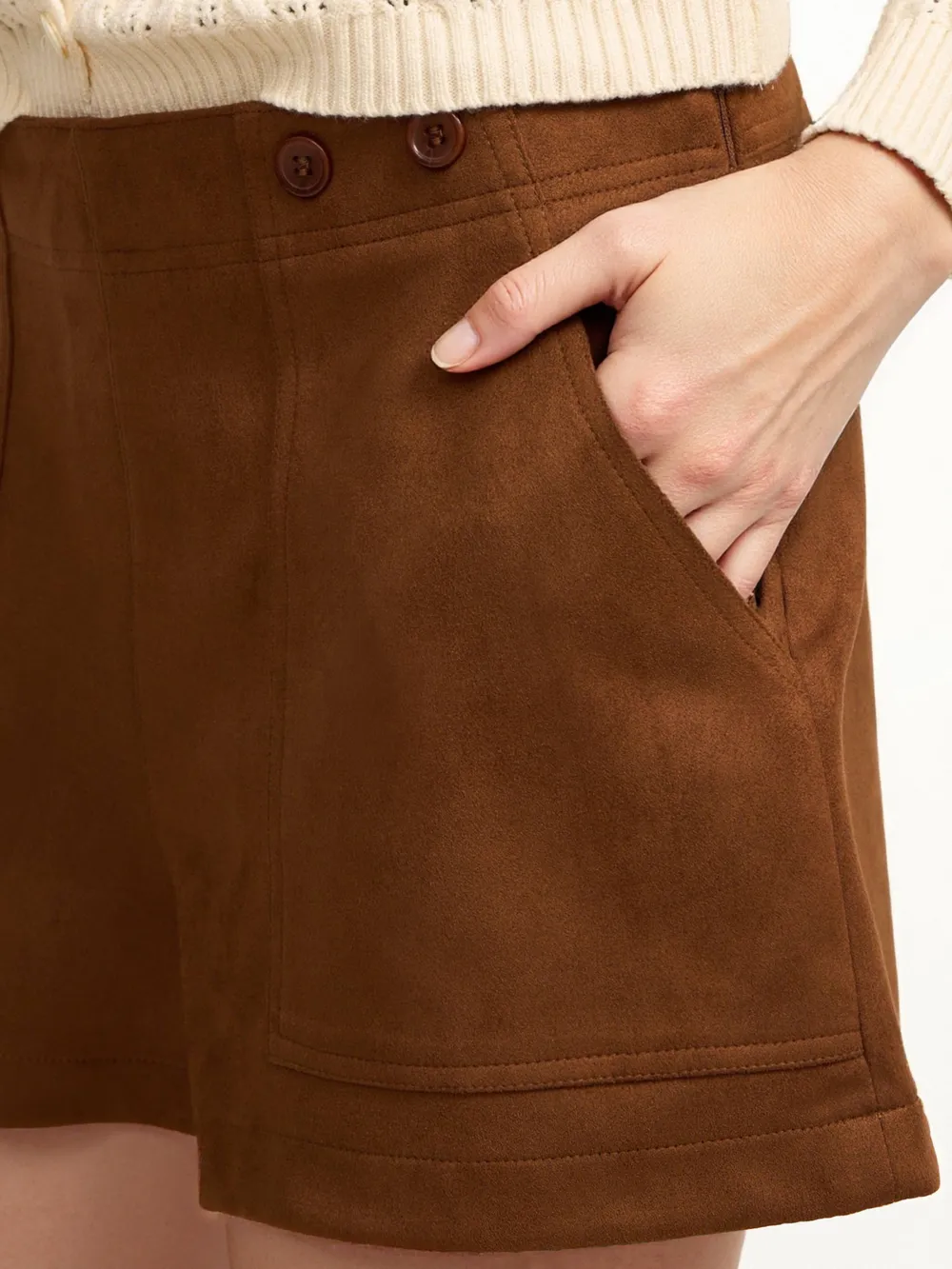 Pocketed Casual Shorts, image 2