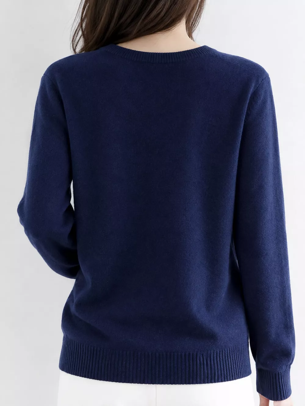 Crew Neck Button-Down Cardigan, image 23
