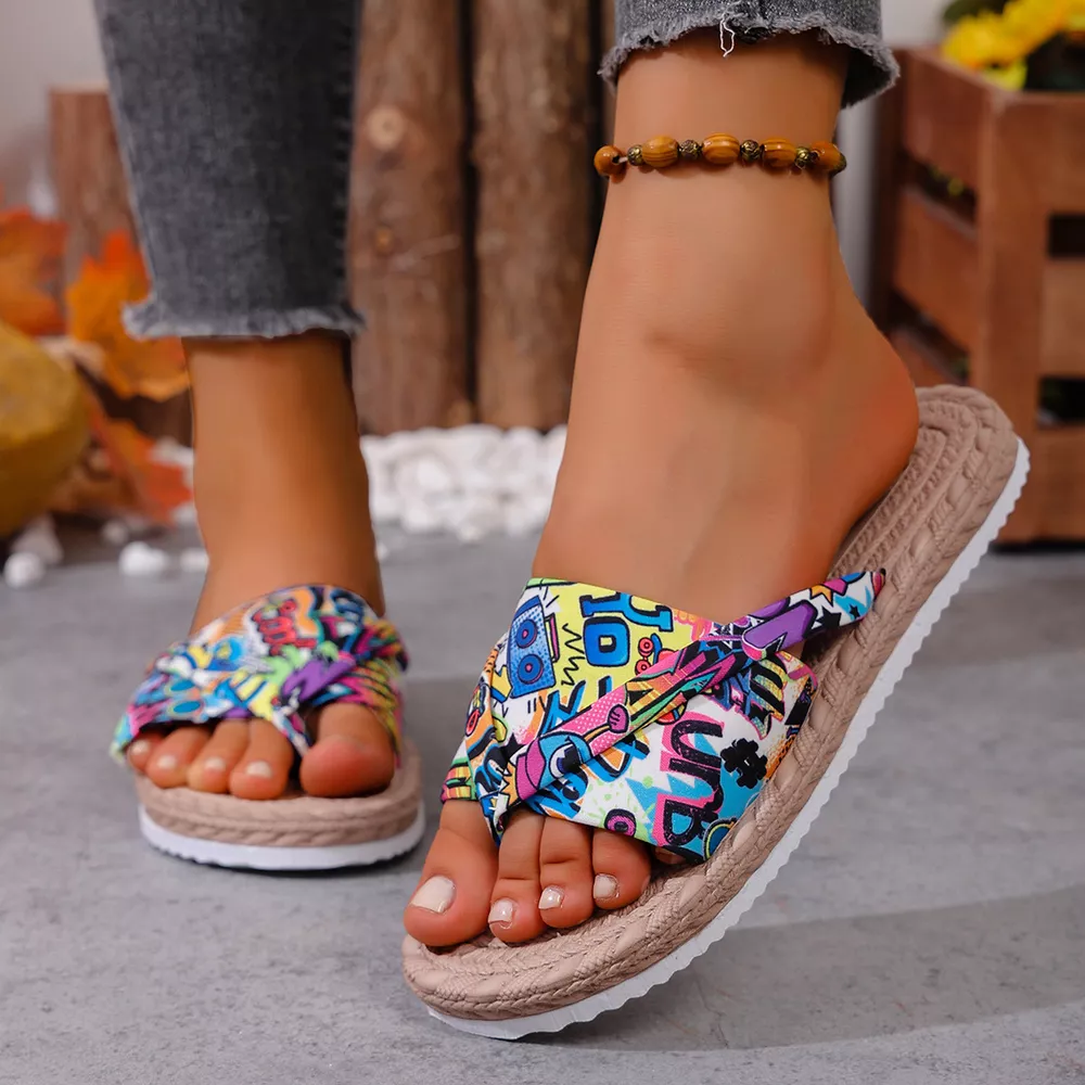 Toe Post Flats Sandals, image 7