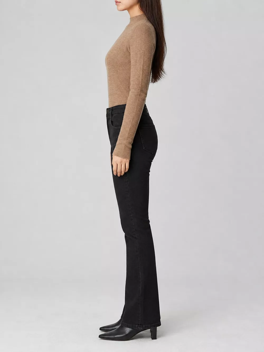 Textured Mock Neck Sweater, image 31