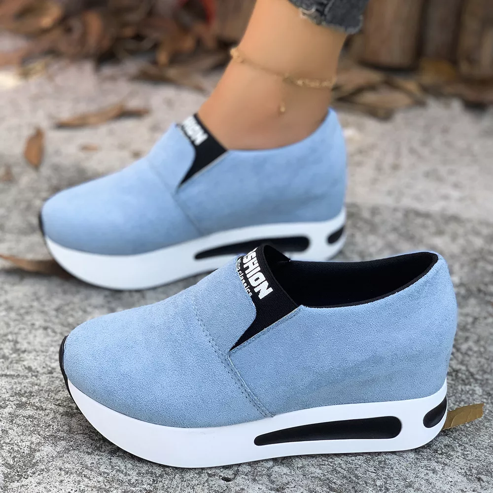 Round Toe Platform Slip-Ons, image 7