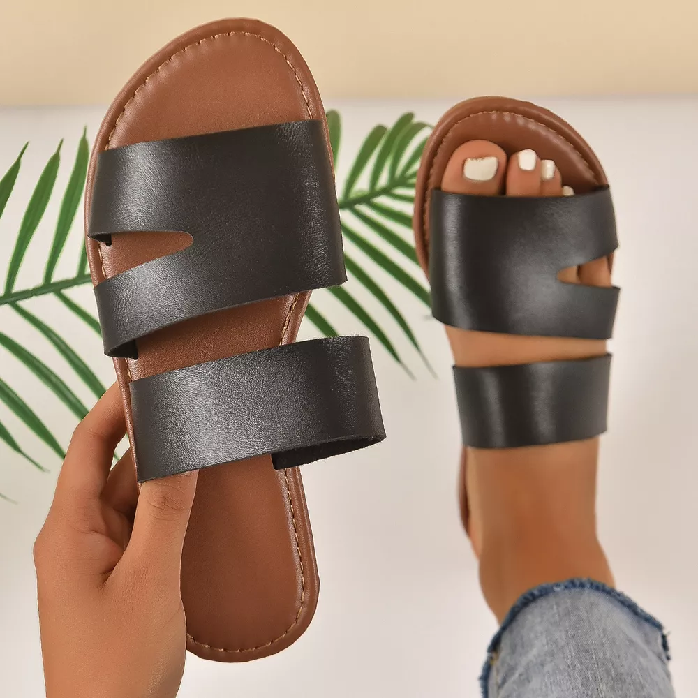 Open Toe Flat Sandals, image 4