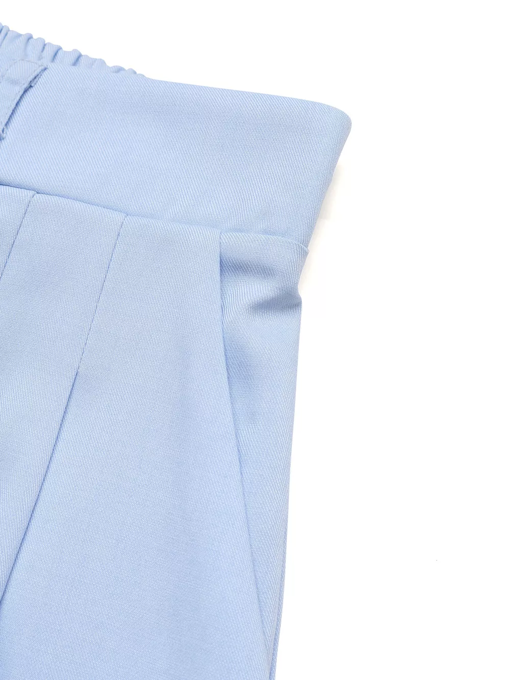 Pleated High-Waisted Shorts, image 3