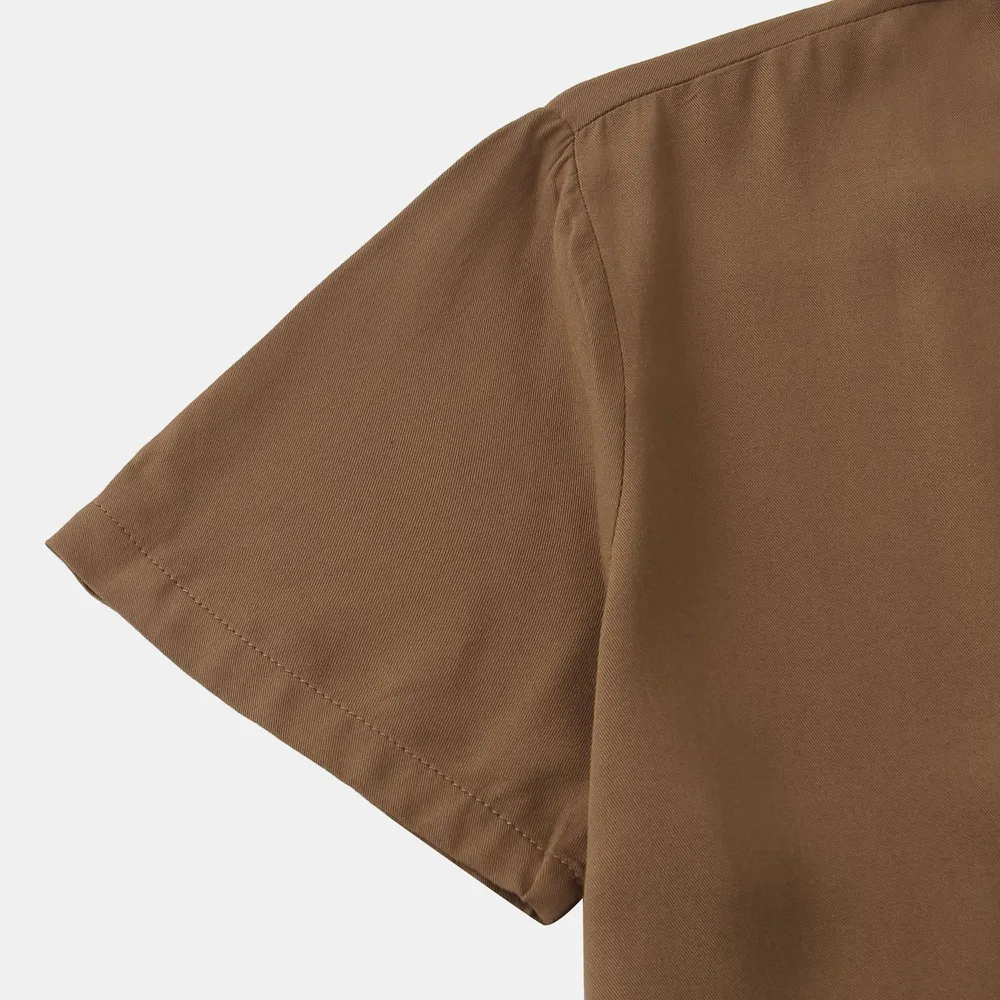 Men's Plus Size Casual Short Sleeve Button Down Shirt, image 13