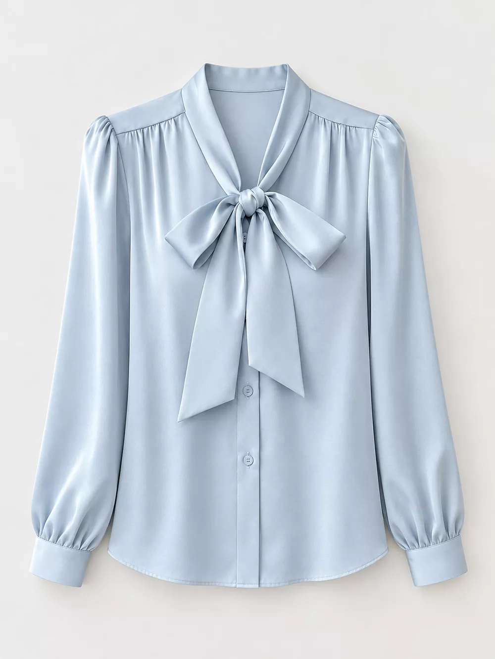 Full Size Tie Front Long Sleeve Shirt Plus Size, image 9