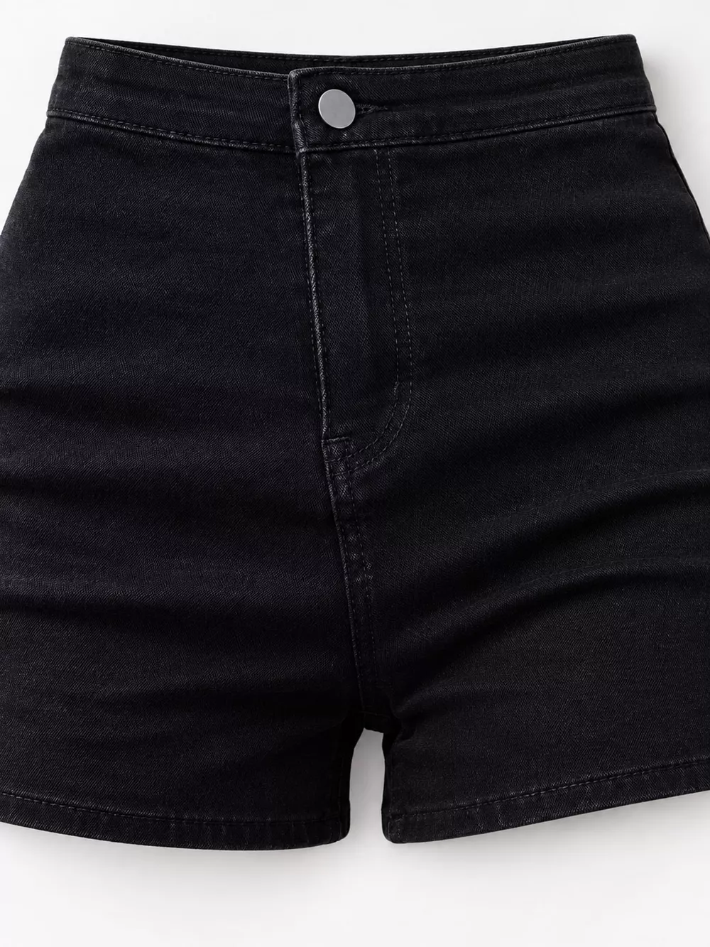 High-Waisted Denim Shorts, image 9