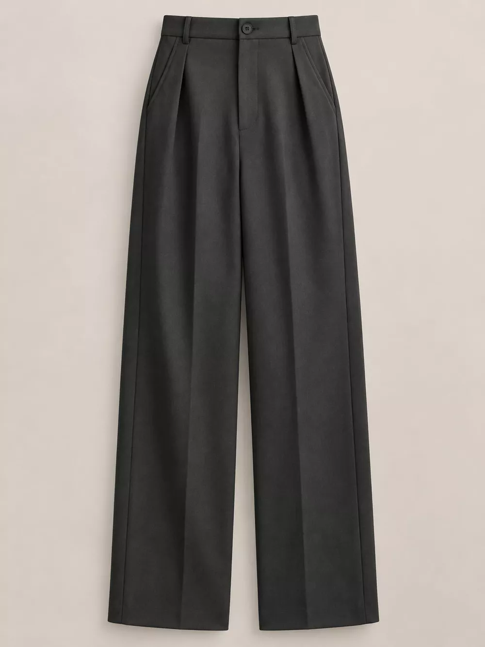 High-Waisted Pleated Wide-Leg Pants, image 22