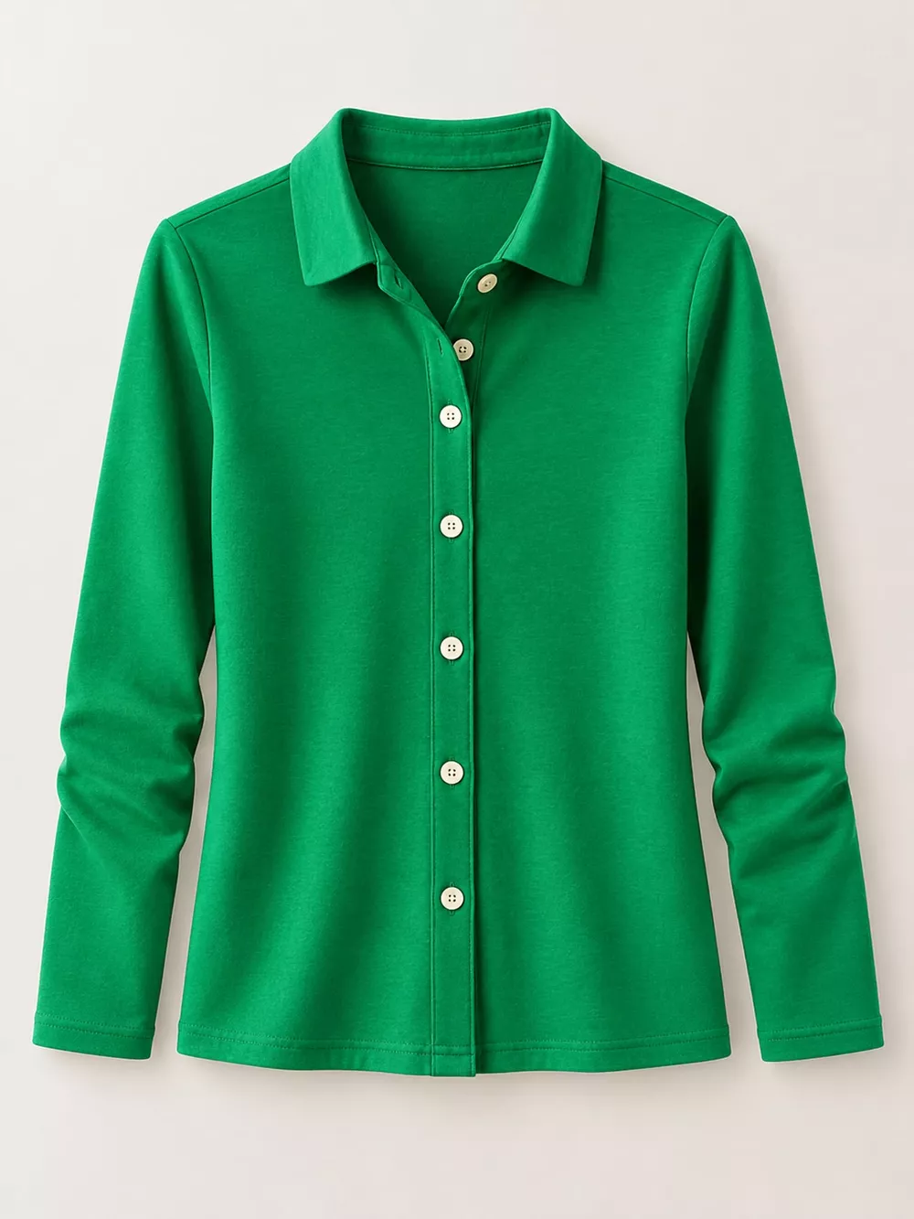 Full Size Button-Down Long Sleeve Shirt Plus Size, image 33