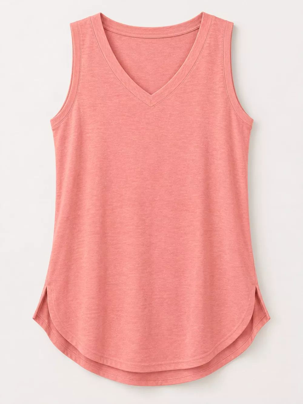 V-Neck Casual Loose Fit Tank Top, image 21
