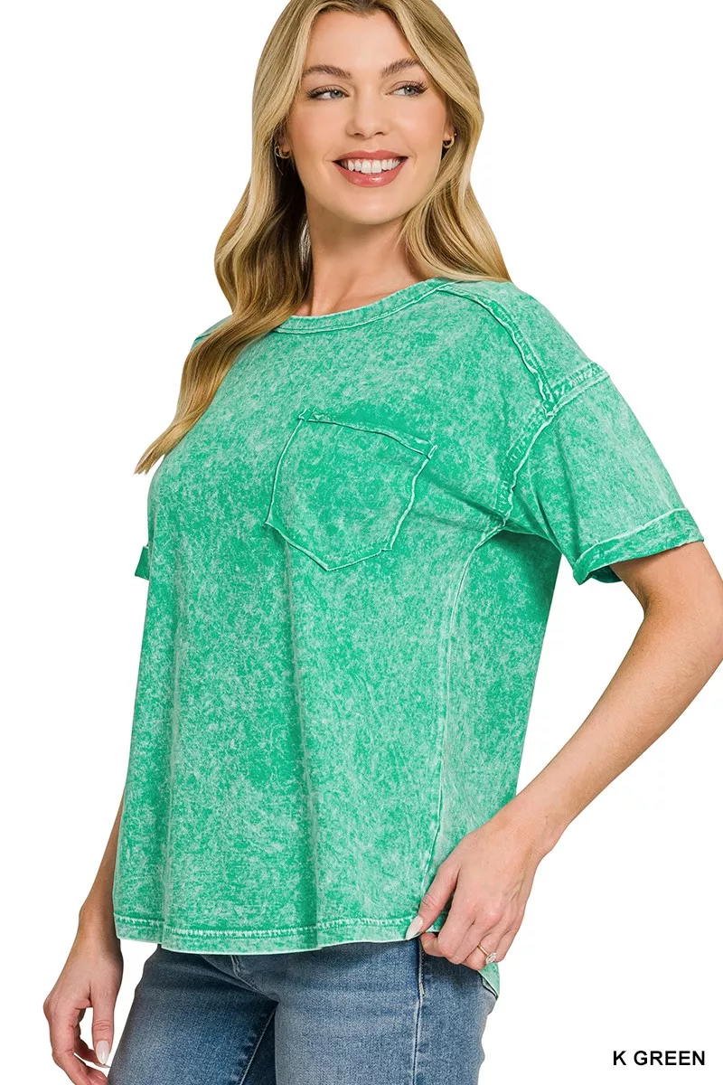 Halo Washed Relaxed Fit Tee, image 2